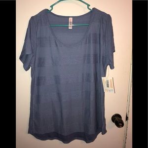 NWT Slate Blue LuLaRoe Classic T